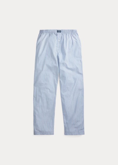 Men's Polo Ralph Lauren Striped Cotton Pyjama Bottoms | 391026REL